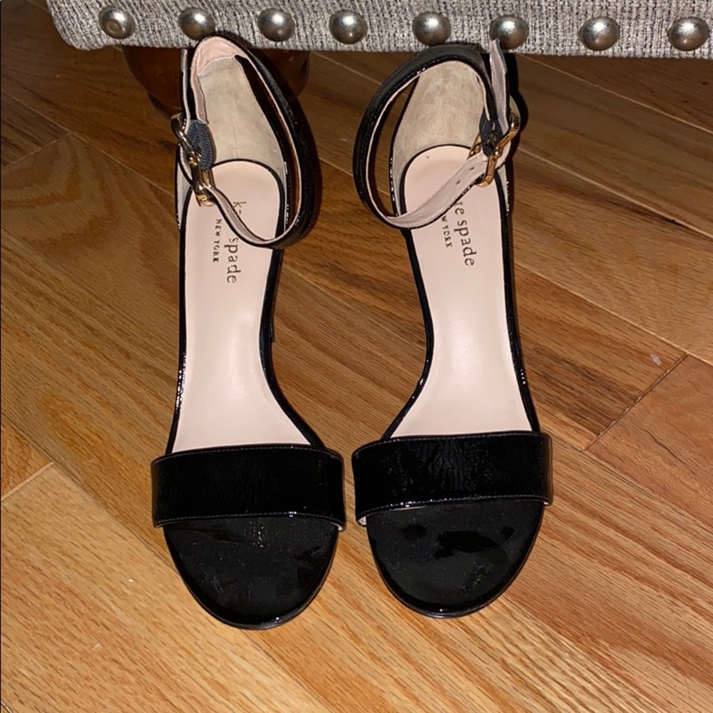 Kate spade ankle open toe heel 6.5